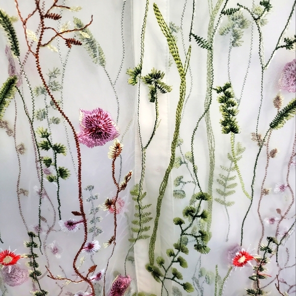 Incerun transparent floral shirt - Picture 3 of 7